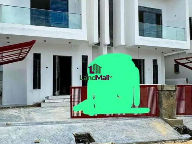 A Beautiful 4 Bedroom Semi Detached Duplex With BQ at Orchid, Lekki