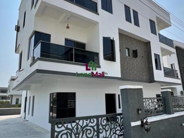 A Beautiful 4 Bedroom Semi Detached Duplex With Bq at Orchid, Lekki