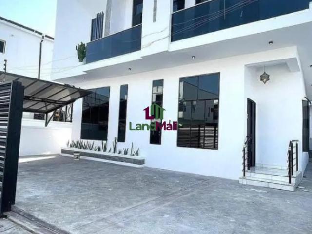 A Beautiful 5 Bedroom Detached Duplex at Second Toll Gate, Lekki