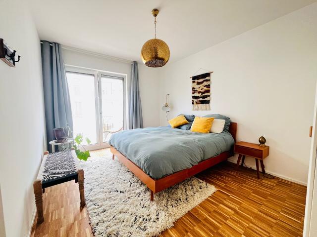 A beautiful apartment with a parking spot in Rummelsburg