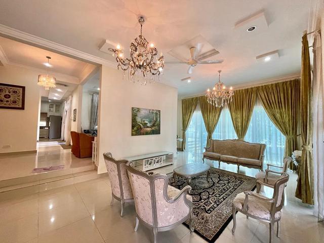 A Beautiful Semi D Putramas Seksyen 7 Shah Alam Furnished Clean