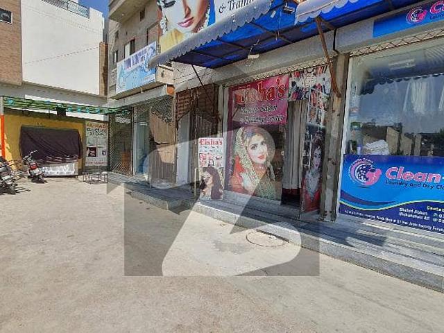 A block Shops available for rent pak Arab society