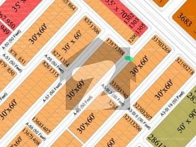 A Block 7 Marla Develop Possession Corner Plot Available For Sale In Gulberg Residencia Islamabad