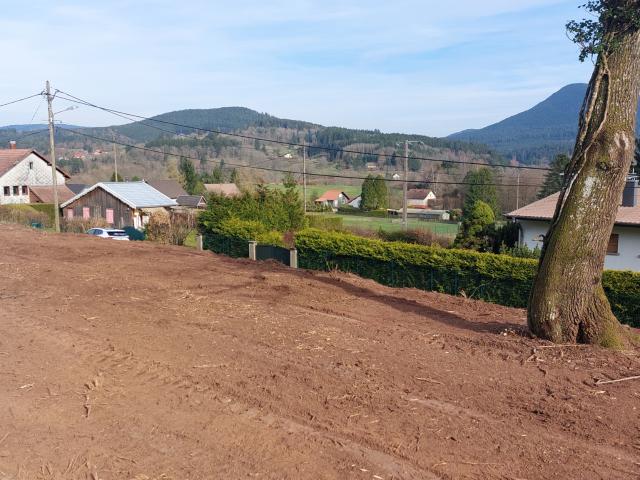 A Bourg Bruche, coup de coeur, terrain constructible de 12.96 ares, votre futur havre de paix