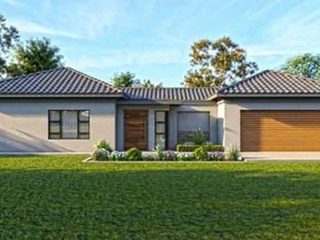 a brand new house in the well sought.