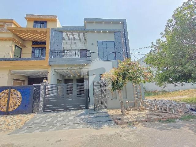 A Brand New Park Facing 5 Marla Double Story house for sale