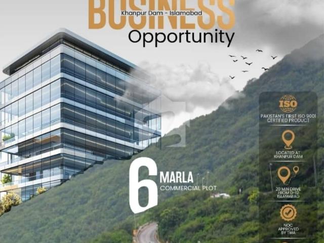 A Commercial Plot Of 6 Marla In Lakeshore City