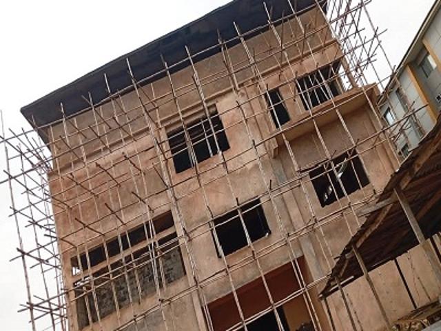 A commercial property on 3 floors