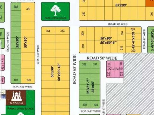 A corner plot for sale. Gujranwala ID 29284