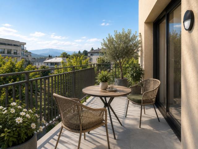 À deux pas du centre historique T3 avec terrasse et parking 2 pièces, 40 m²