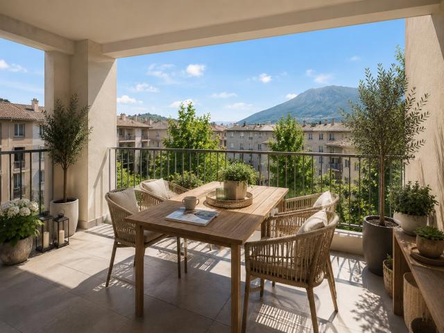 À deux pas du centre historique T3 avec terrasse et parking 3 pièces, 60 m²