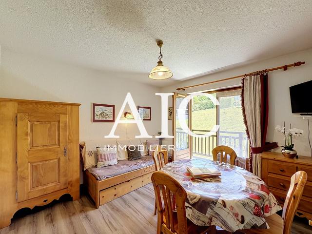 À deux pas du Domaine Les Portes du Mont Blanc Appartement avec balcon Ouest