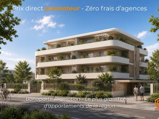 À DEUX PAS DE LA MER, LE CONFORT DU NEUF À PRIX MAÎTRISÉ 2 pièces, 44 m²
