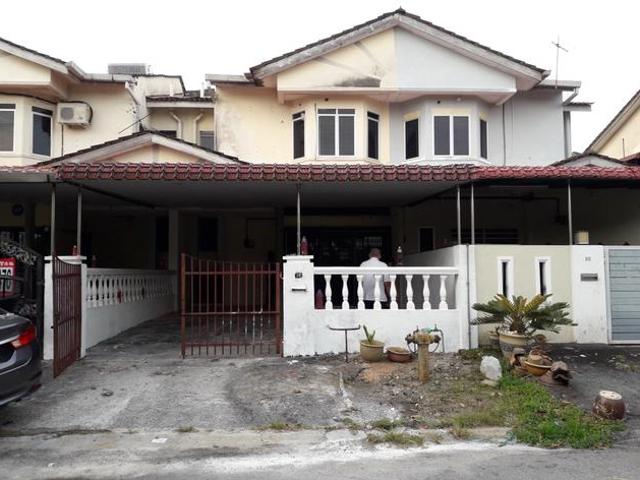 A Double storey terrace house for sale