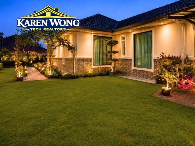 A Garden Lovers ParadiseTAMAN DESA AMAN KULIM 1 Storey BUNGALOW