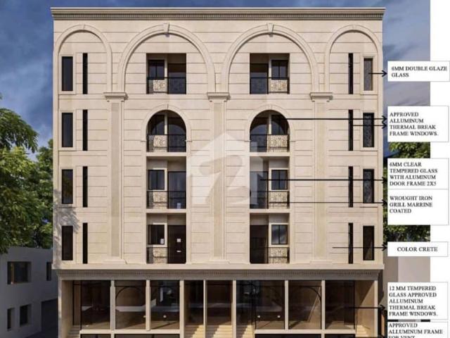 A Great Choice For A 1550 Square Feet Flat Available In Peninsula Commercial Area