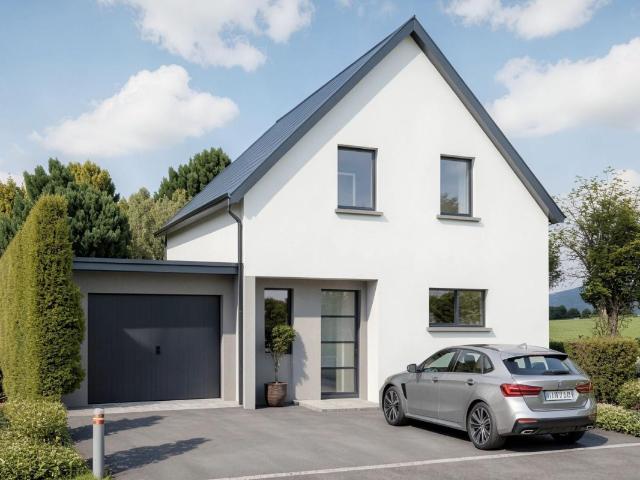 A Issenheim sur un beau terrain au calme cette maison + terrrain de 397m² proche guebwiller et soultz