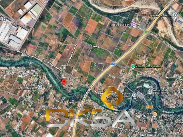 A la venta amplio terreno rústico a un paso del Río Mijares, Almazora