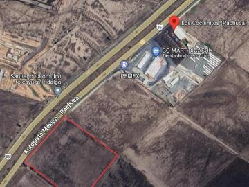 A LA VENTA TERRENO CON USO DE SUELO INDUSTRIAL, CARRETERA MEX PACHUCA KM 78