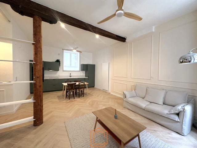 A LOUE APPARTEMENT T2 MEUBLE LYON 7ème
