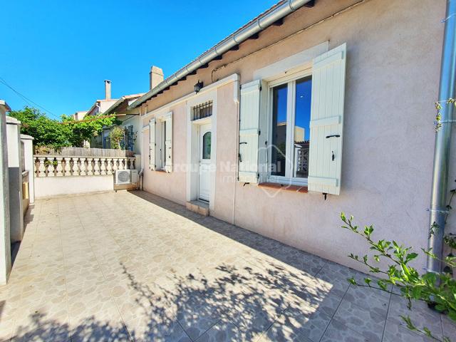 A LOUER MAISON T3 SUR MIRAMAS avec jardin et garage