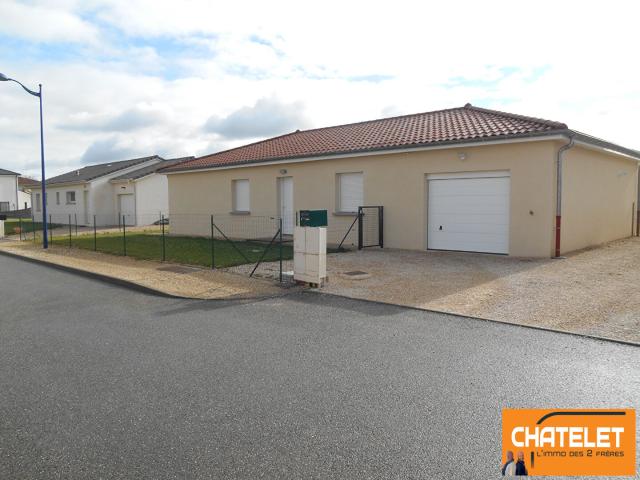 A louer maison non meublée plain pied T5 116 m2 VIRIAT