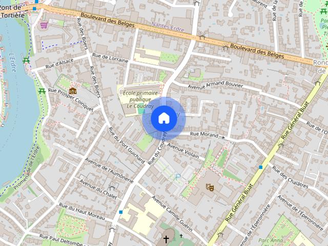 A LOUER NANTES ST DONATIEN T3 TRAVERSANT ET LUMINEUX DE 67.30M² AVEC CAVE