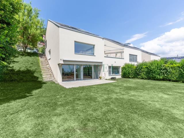 For rent in Chardonne Contemporary villa with lake view | dreamo. Ch
