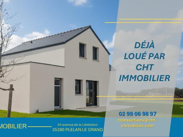 A LOUER à BEIGNON maison neuve 3 chambres + bureau