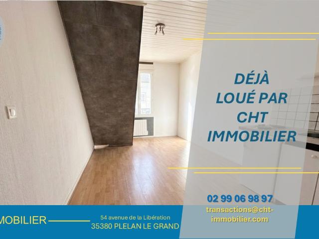 A LOUER à PLELAN LE GRAND STUDIO