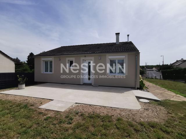 A LOUER à YVRE LE POLIN maison entièrement refaite avec 2 chambres