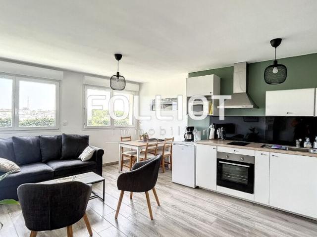 A LOUER Appartement meubl� en duplex bail �tudiant 9 mois Donville les Bains