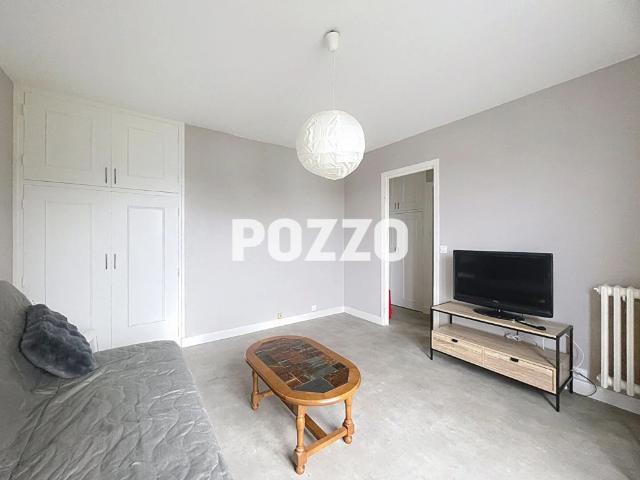 A LOUER: APPARTEMENT MEUBLÉ 25 M² CAVE PARKING MONDEVILLE CHAUFFAGE INCLUS