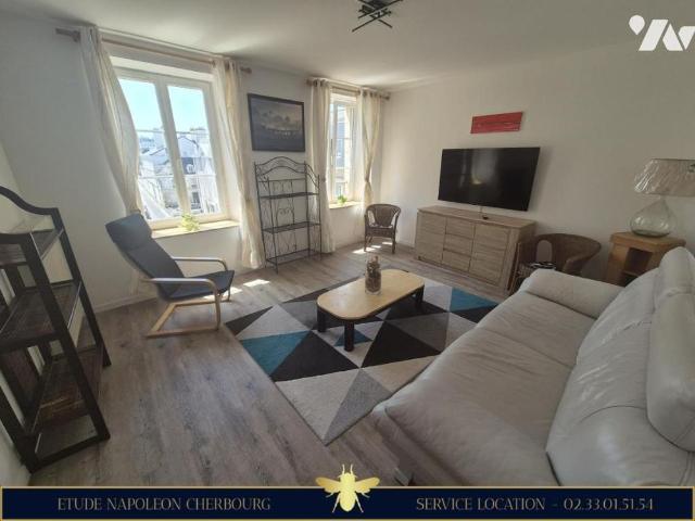 A LOUER APPARTEMENT MEUBLE CHERBOURG OCTEVILLE