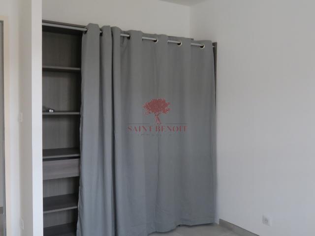 A louer appartement NEUF 3 pièces climatisé au 1er étage avec cour