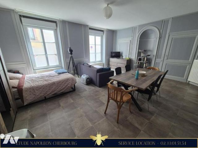 A LOUER APPARTEMENT NON MEUBLE CHERBOURG CENTRE