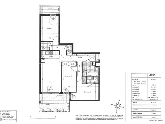 À LOUER: Appartement F4 avec jardin !