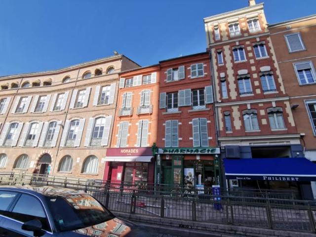 A louer appartement T1bis/T2 meublé hypercentre Toulouse 31000 quartier St Etienne