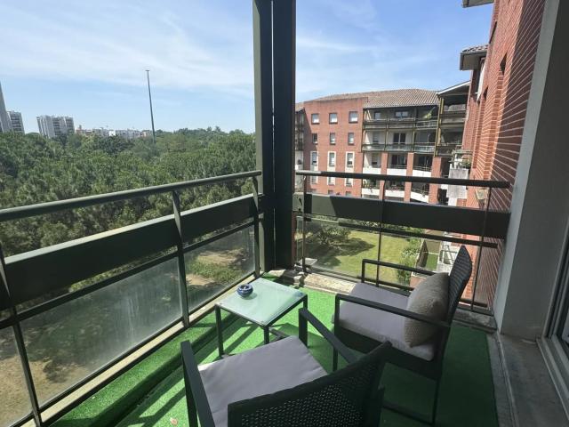 À louer – Appartement T2 meublé – Résidence La Palmeraie – Toulouse Zénith