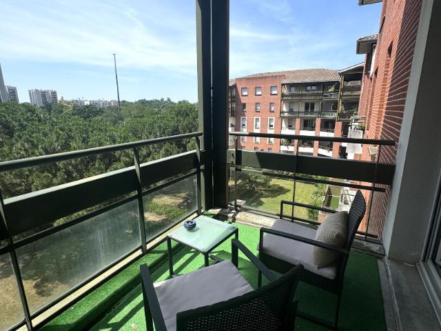 A louer Appartement T2 meublé Résidence La Palmeraie Toulouse Zénith
