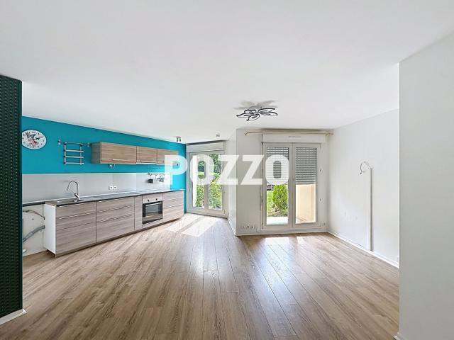 A LOUER: APPARTEMENT T2 45 M2 JARDIN PARKING FLEURY SUR ORNE