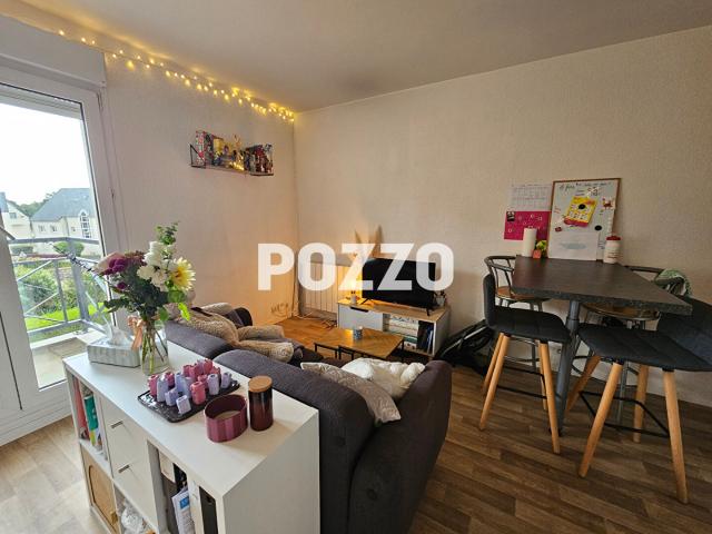 A LOUER: APPARTEMENT 26 M2 BALCON PARKING QUARTIER DE LA HAIE VIGNE CAEN