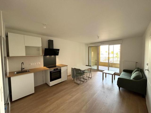 À louer Appartement 2 pièces meublé de 44,50 m2 avec balcon Résidence neuve