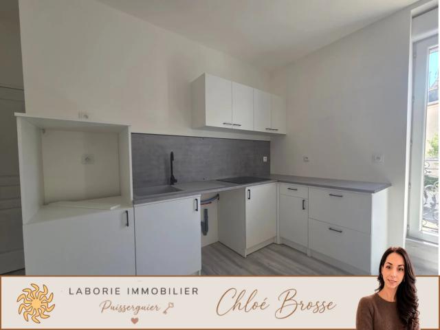 A LOUER CAZOULS LES BEZIERS APPT T4 MEUBLE DE 83 M2 SITU