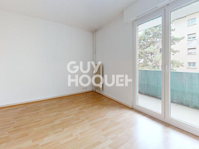 À louer: Charmant appartement 2 pièces à Mulhouse avec balcon et garage fermé en sous sol !