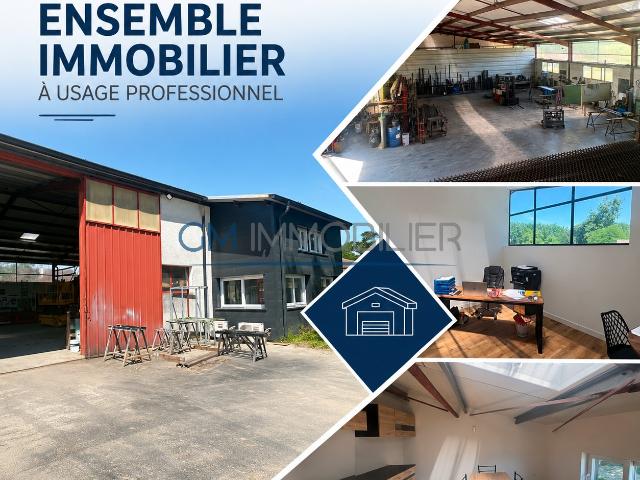 À LOUER Ensemble immobilier professionnel à fort potentiel 544,20 m2 environ disponibles