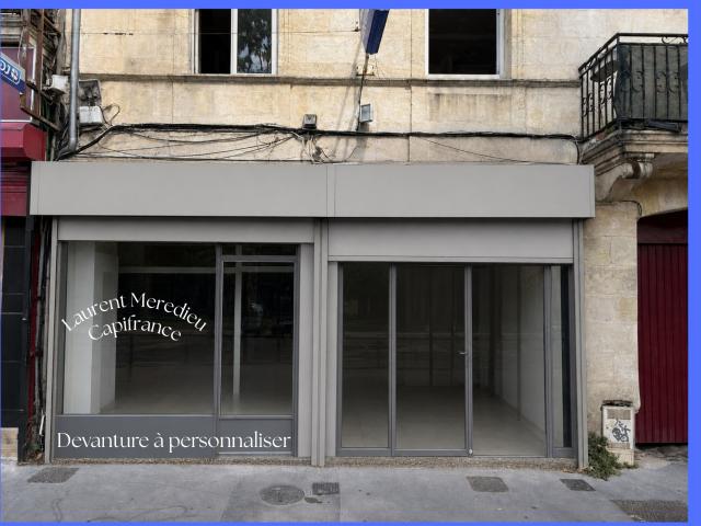 À LOUER – LOCAL COMMERCIAL – EMPLACEMENT N°1 – PLACE STALINGRAD, BORDEAUX