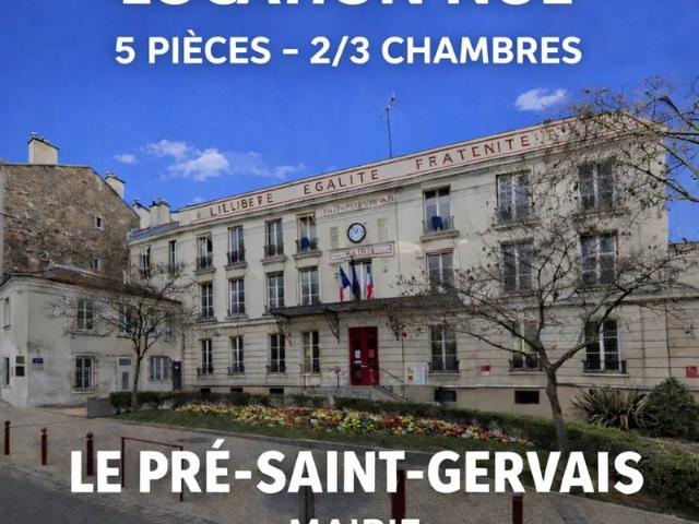 A louer Loft en duplex avec terrasse 2/3 chambres– 89 m² – Le Pré Saint Gervais