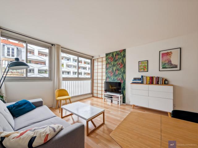 a louer paris 13 2 pieces meuble parfait etat 5eme ascenseur quartier jeanne d'arc