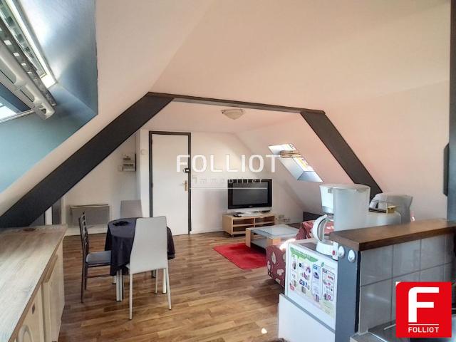 A LOUER PERCY en Normandie T2 MEUBL� 33 m� + Stationnement